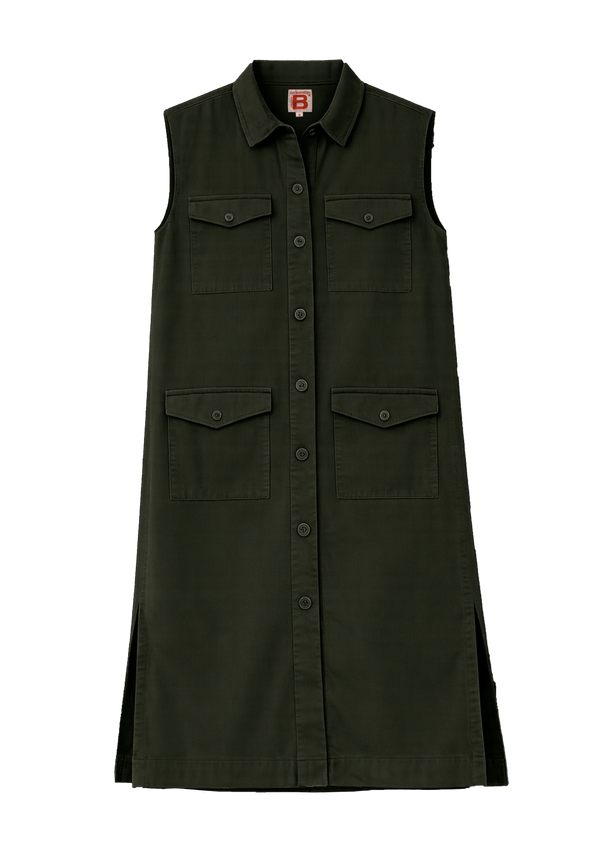 Prisha Dress - Khaki