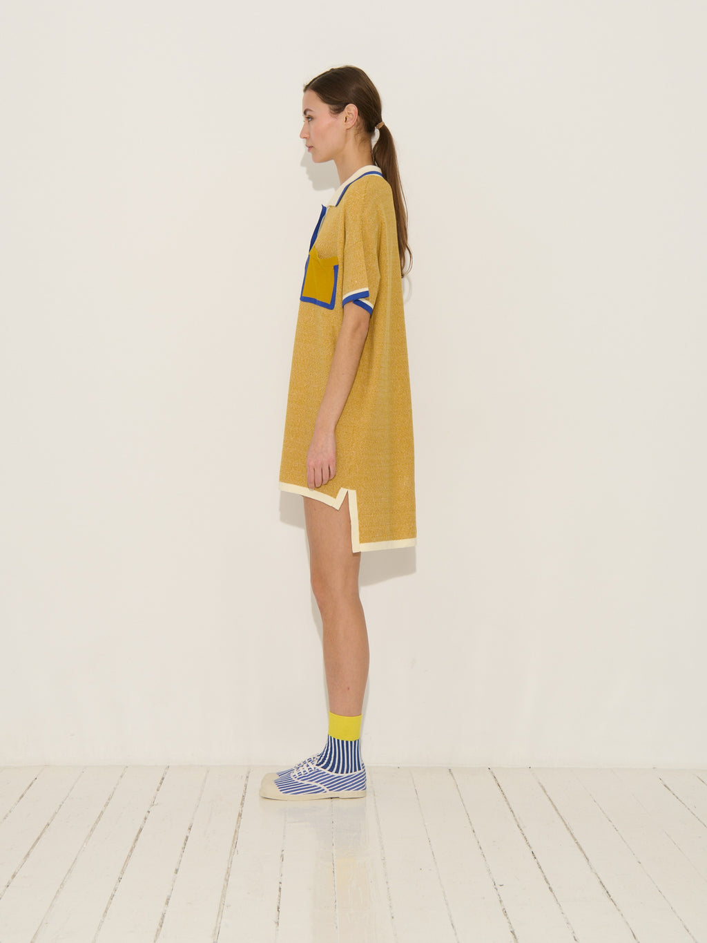 Peterson Dress - Ivory-Caramel - Women