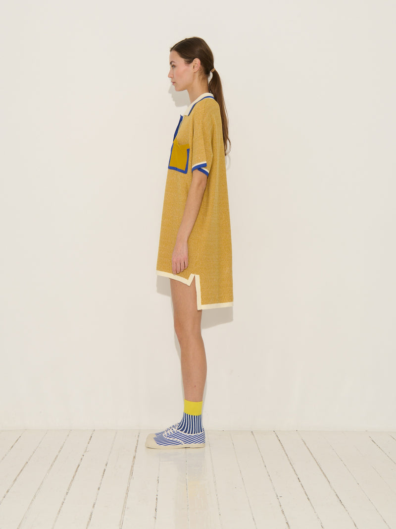 Peterson Dress - Ivory-Caramel - Women