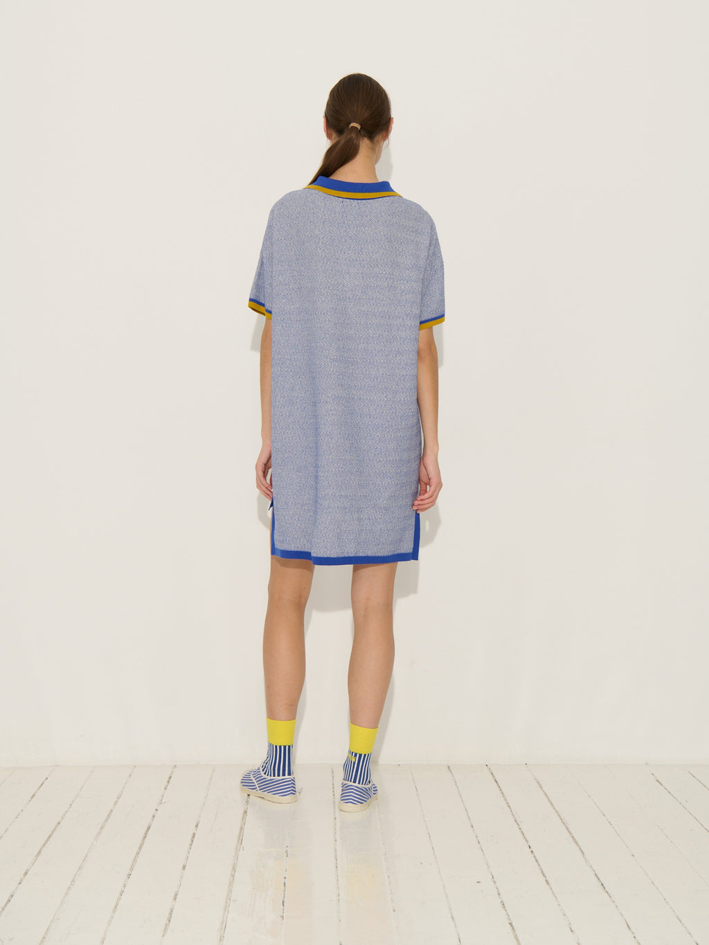 Peterson Dress - Ivory-Navy - Women
