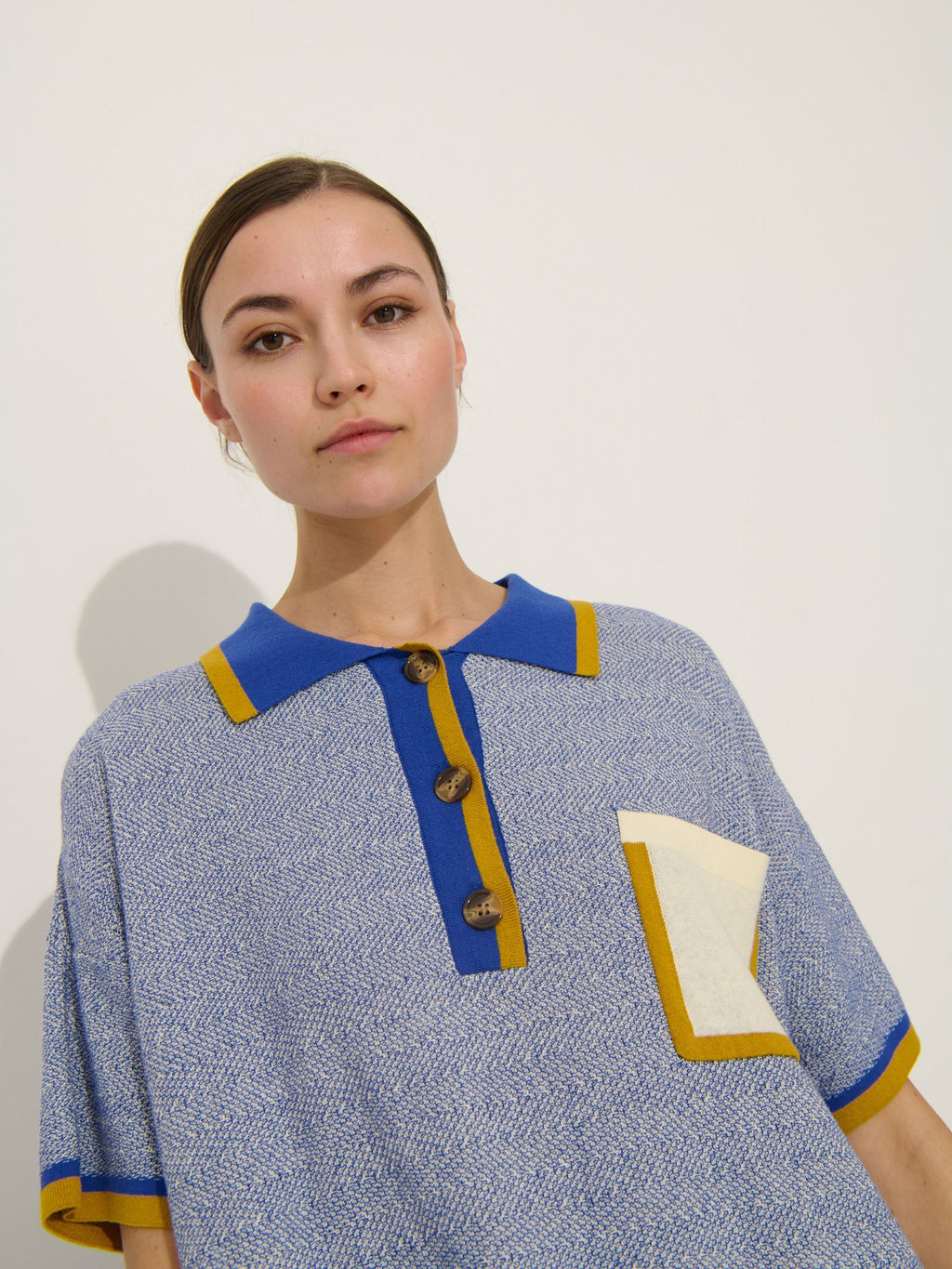 Peterson Dress - Ivory-Navy - Women