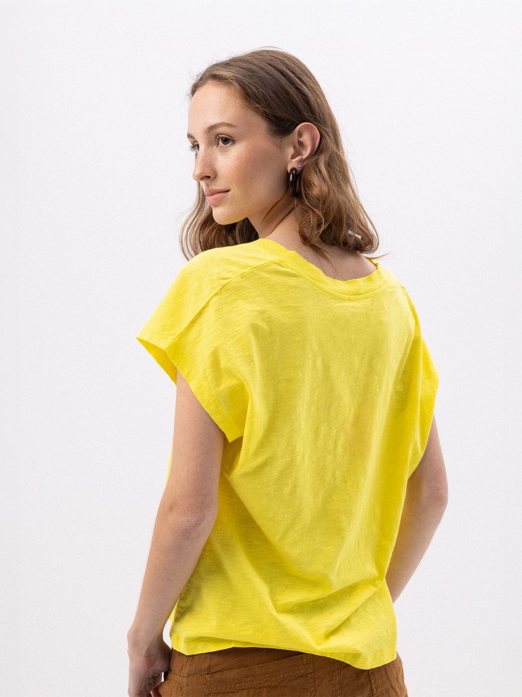 T-Shirt Lucia - Jaune