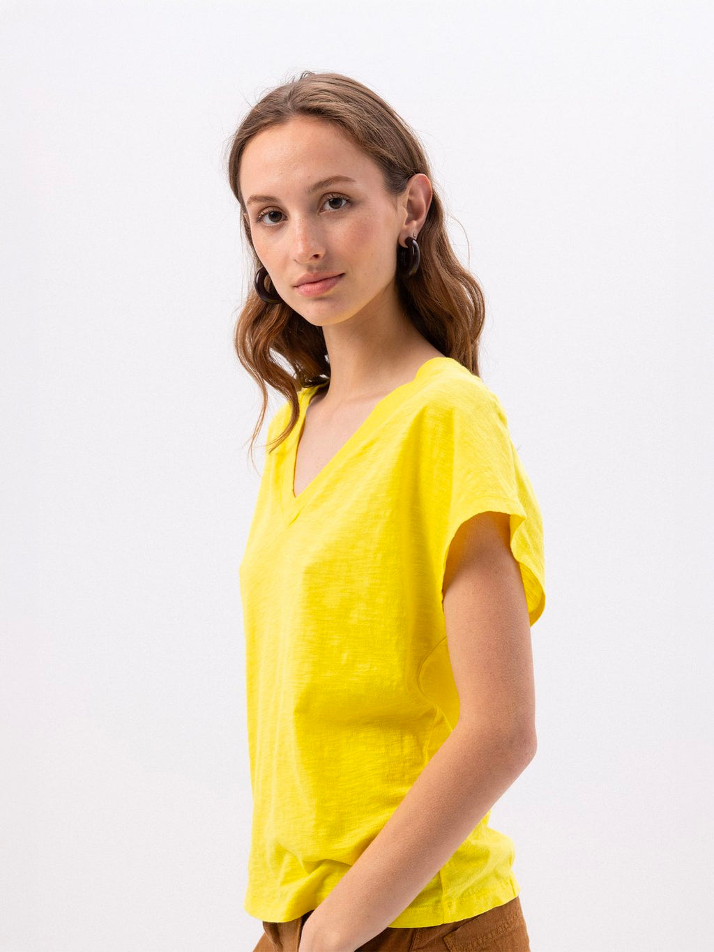 T-Shirt Lucia - Jaune