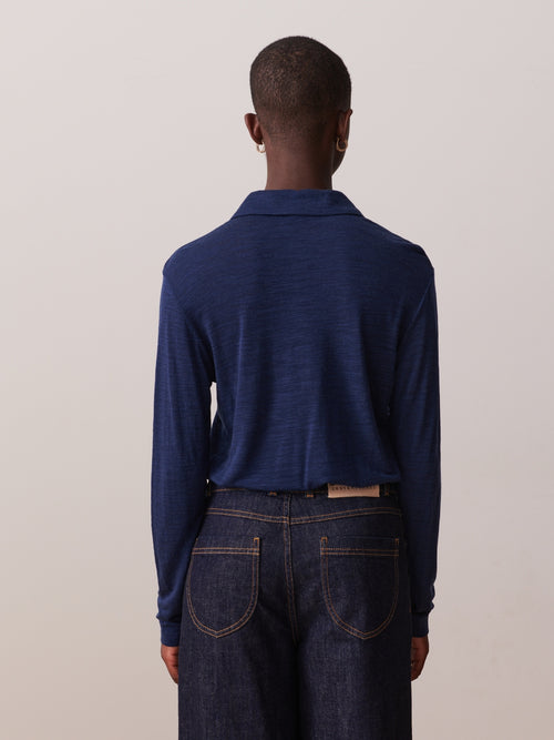 Chemise Cylena - Bleu Nuit