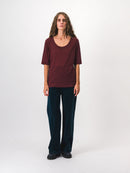 Malory T-Shirt - Aubergine