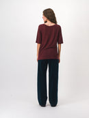 Malory T-Shirt - Aubergine