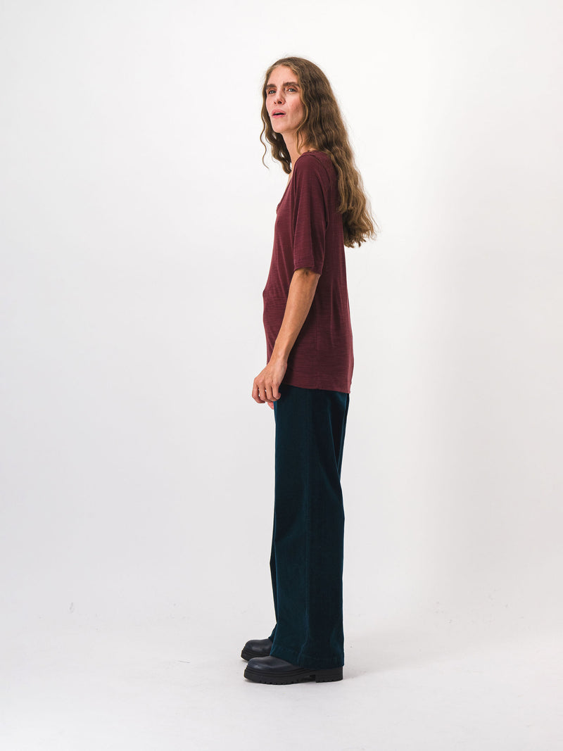 Malory T-Shirt - Aubergine
