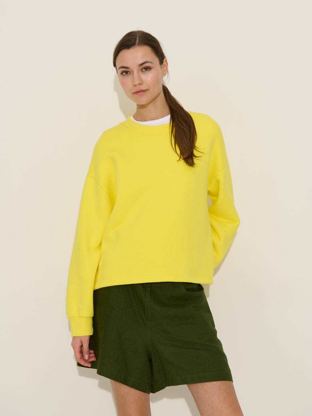 Sweat Paz - Jaune - Femme