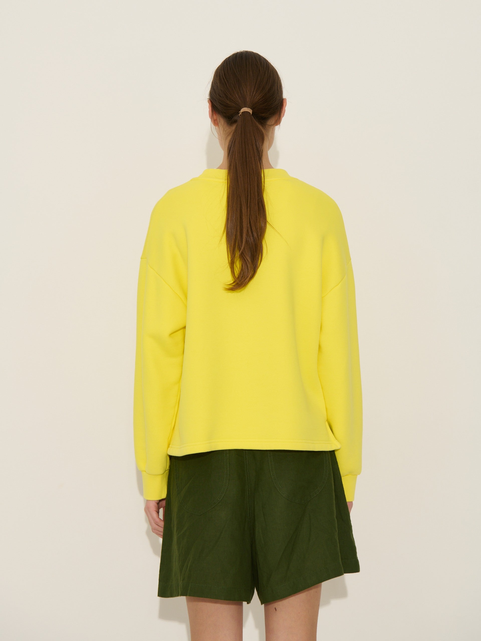 Sweat Paz - Jaune - Femme