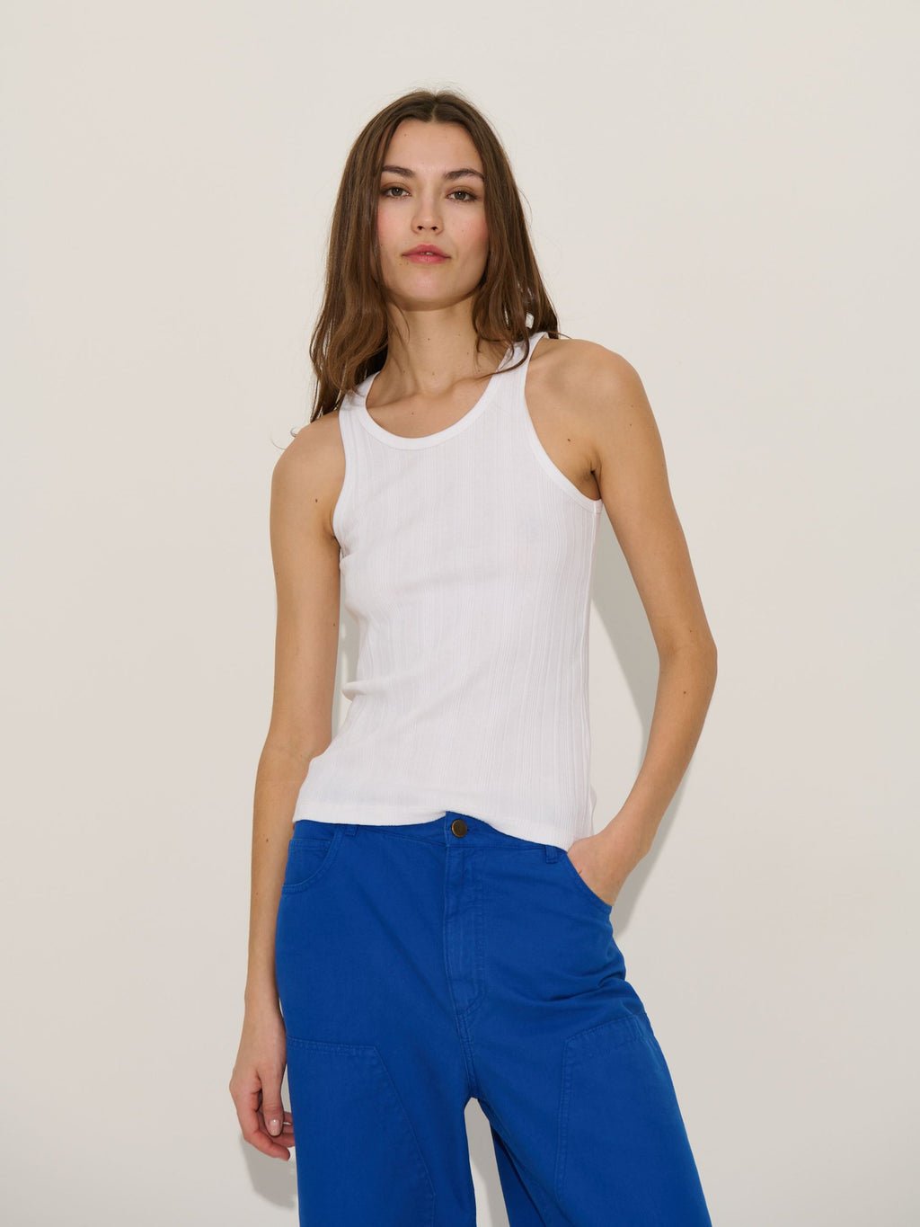 Top Pauline - Blanc - Femme