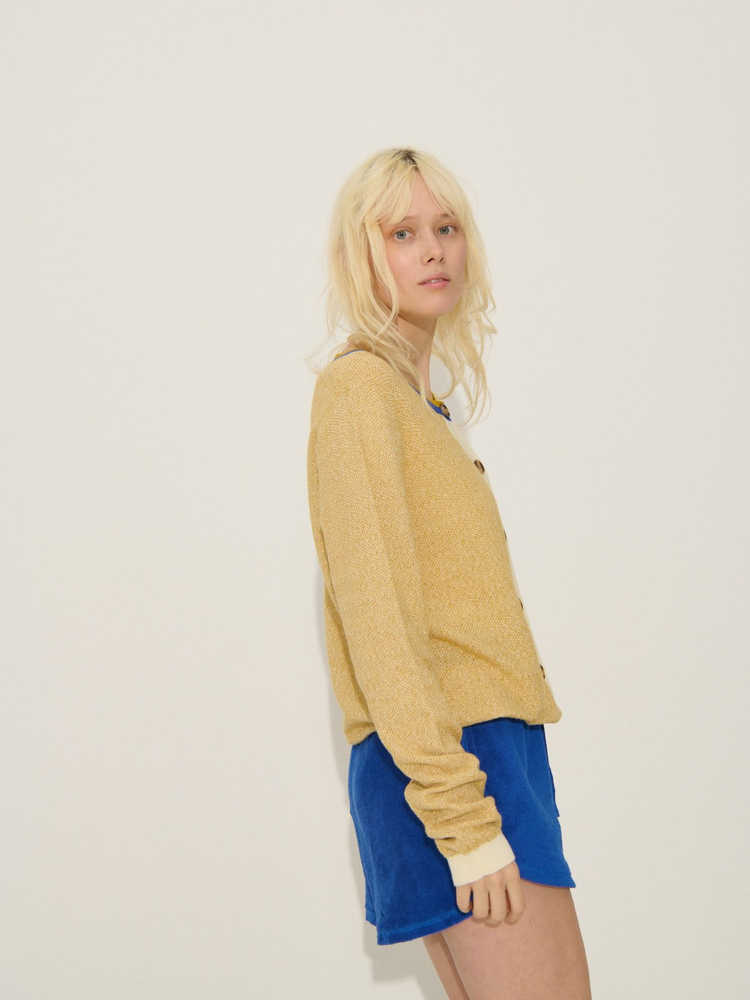 Gilet Jamie - Ivoire-Caramel