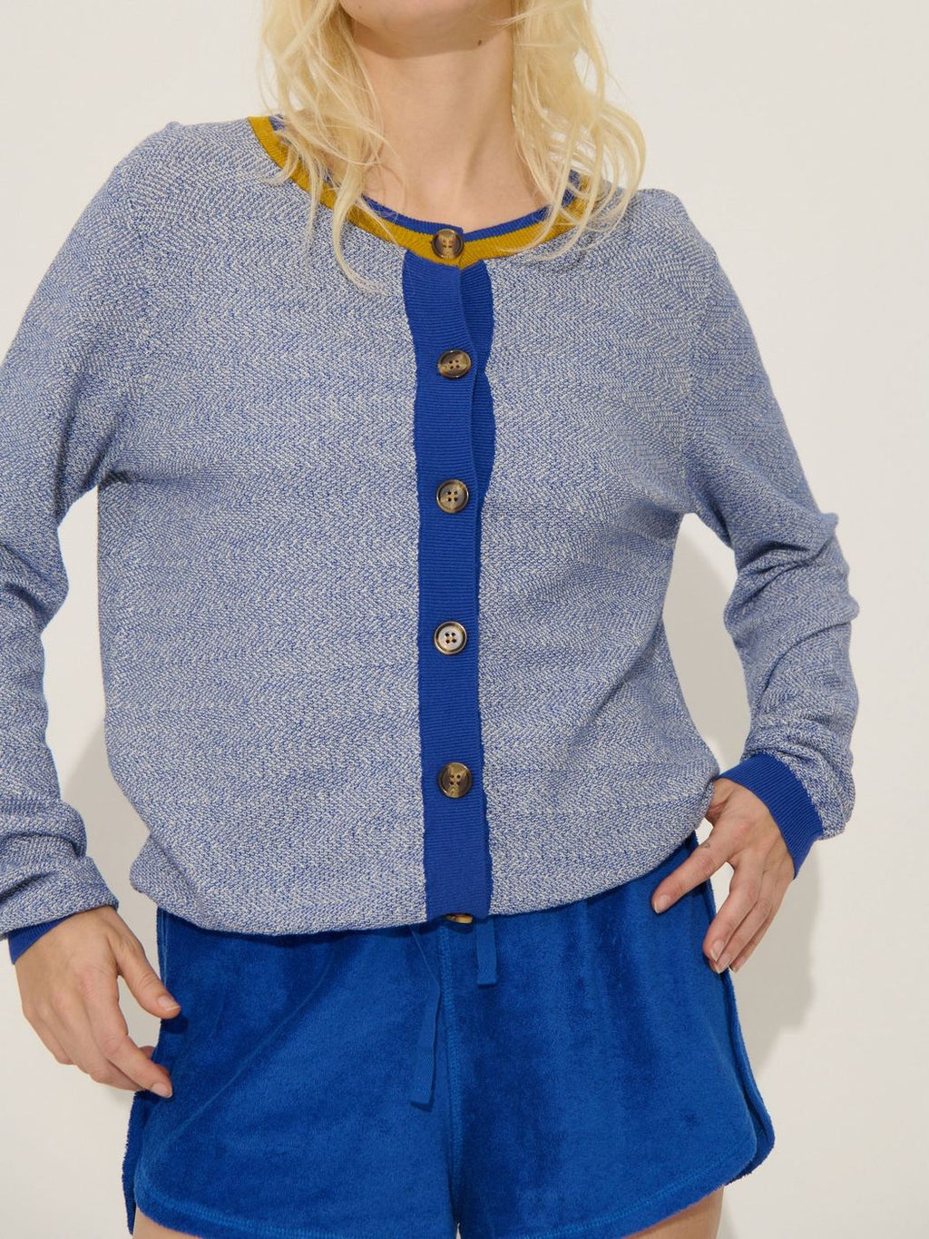 Gilet Jamie - Ivoire-Marine