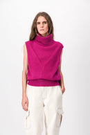 Maya Raspberry Sweater