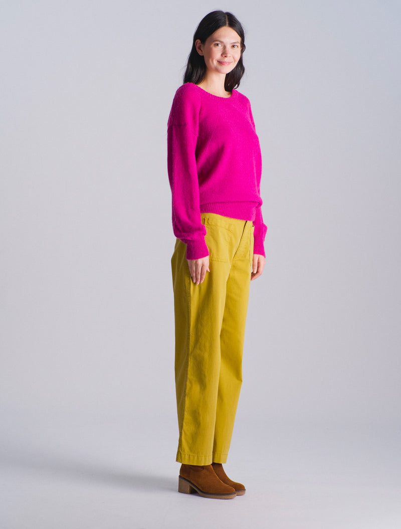 Mobby Sweater - Raspberry - Women's