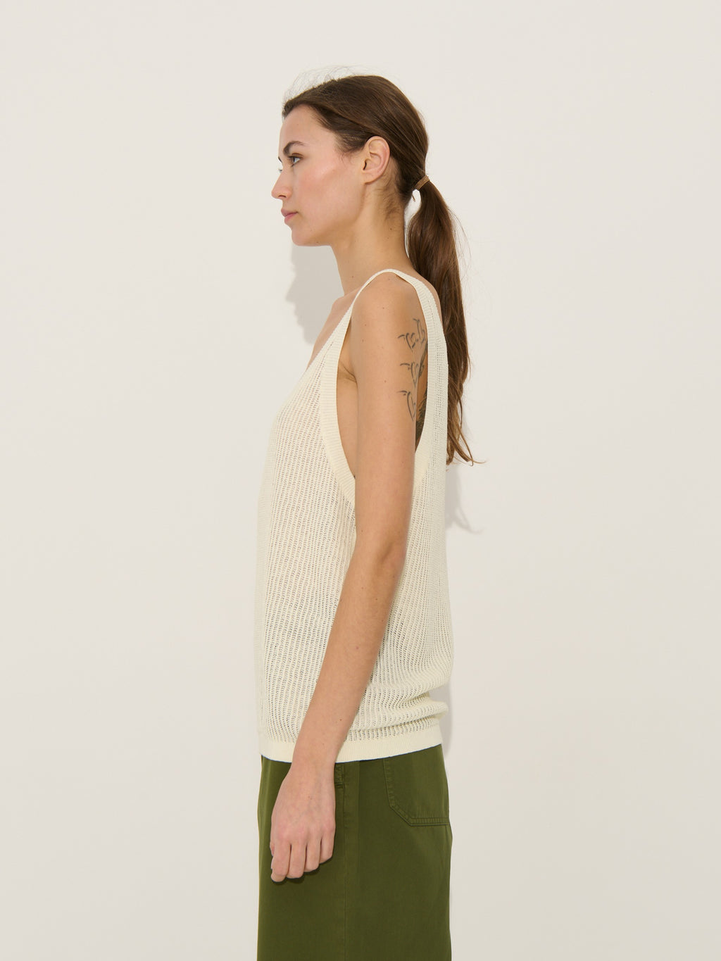 Top Pepina - Ivoire - Femme