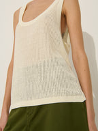 Top Pepina - Ivoire - Femme
