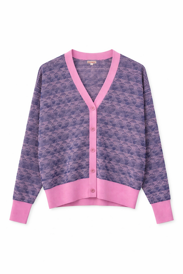 Pernelle Sweater - Navy/Pink