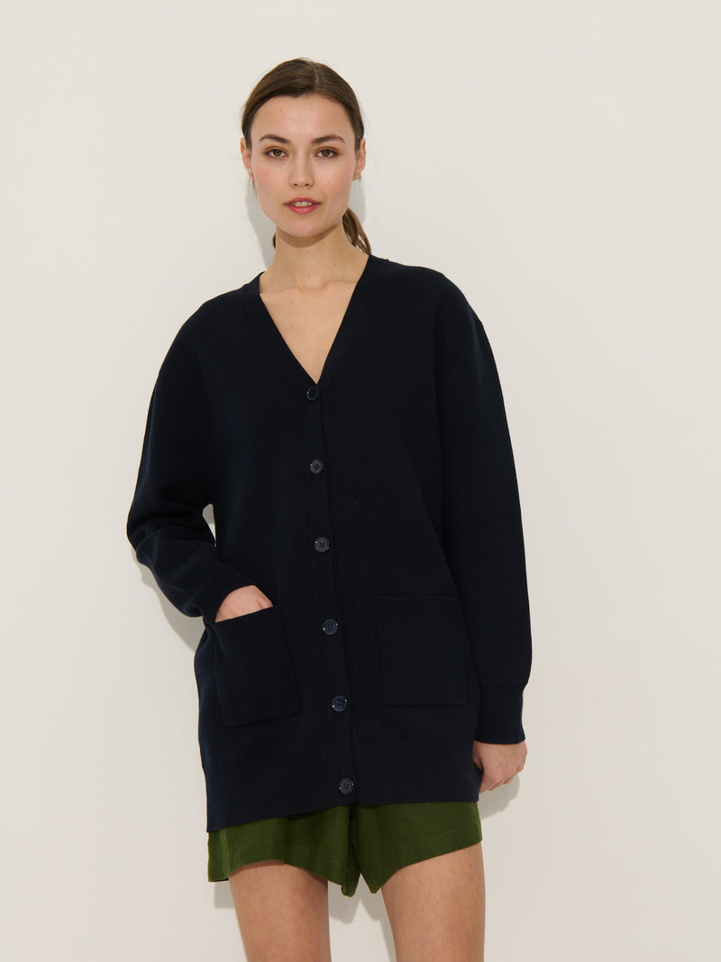 Gilet Pedro - Bleu Nuit - Femme