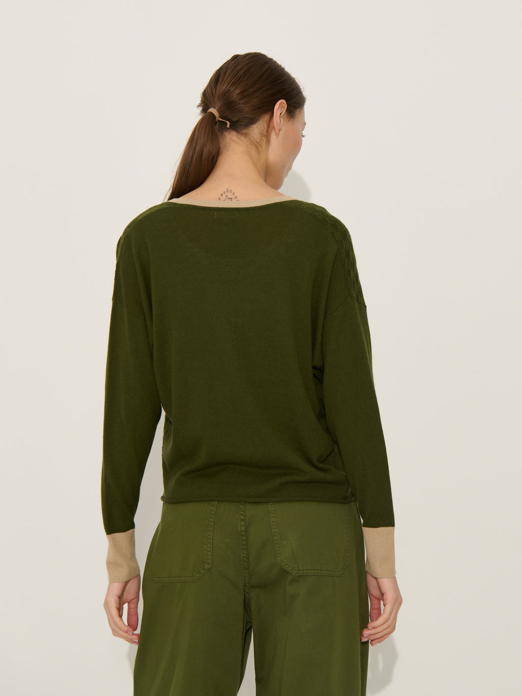 Patrice Sweater - Khaki - Women