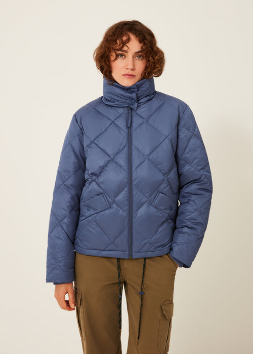 Enola Down Jacket - Indigo