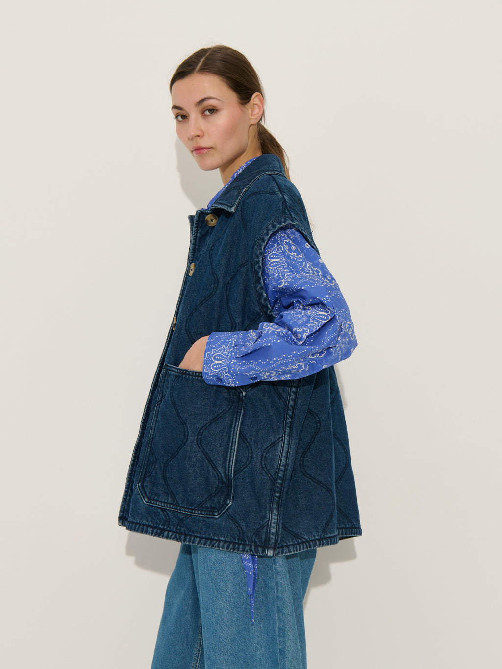 Blouson Parvati - Denim - Femme