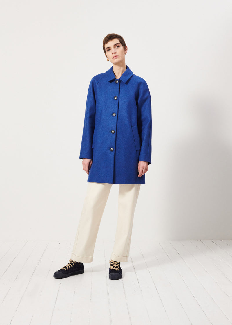 Aquila Coat - Blueberry