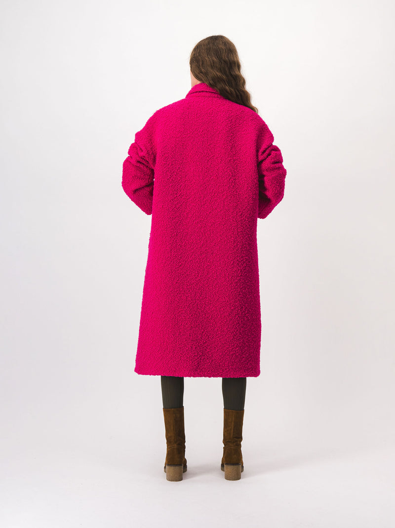 Klary Coat - Raspberry