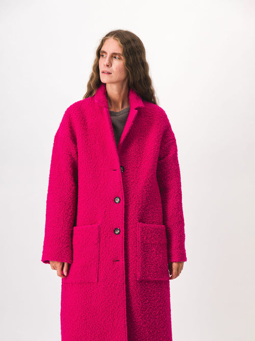 Klary Coat - Raspberry