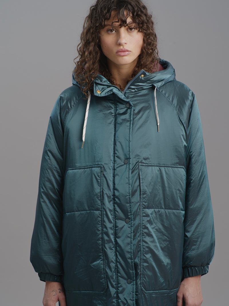 Margot Puffer Jacket - Duck Blue