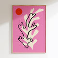 Abstarct Flowers 2 - Rose & Rouge
