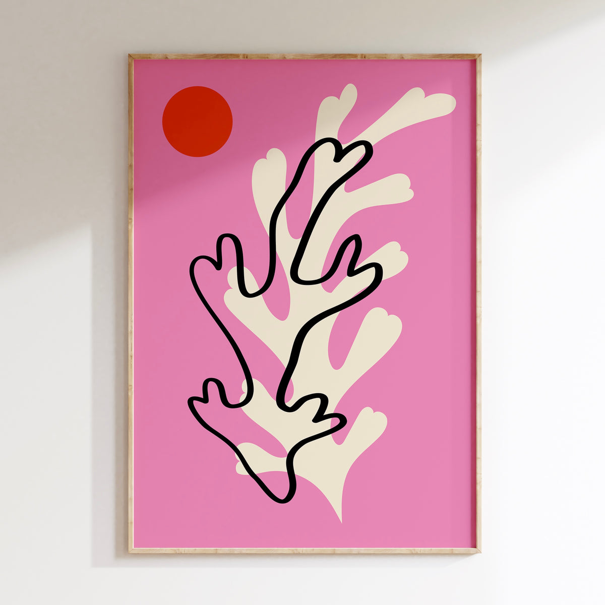 Abstarct Flowers 2 - Rose & Rouge
