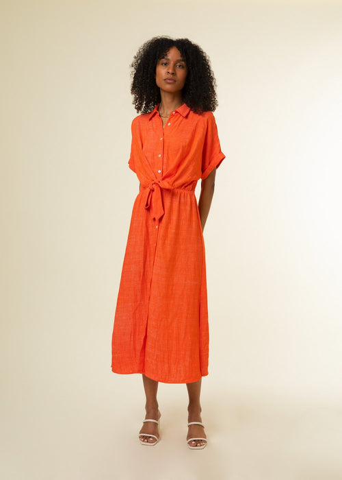 Alienor dress - Orange