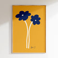 Flowers - Affiche Bm N°2 - Jaune