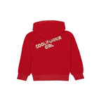 Sudadera con cremallera de rizo Coolifornia Girl - Roja - Niña