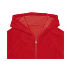 Sudadera con cremallera de rizo Coolifornia Girl - Roja - Niña
