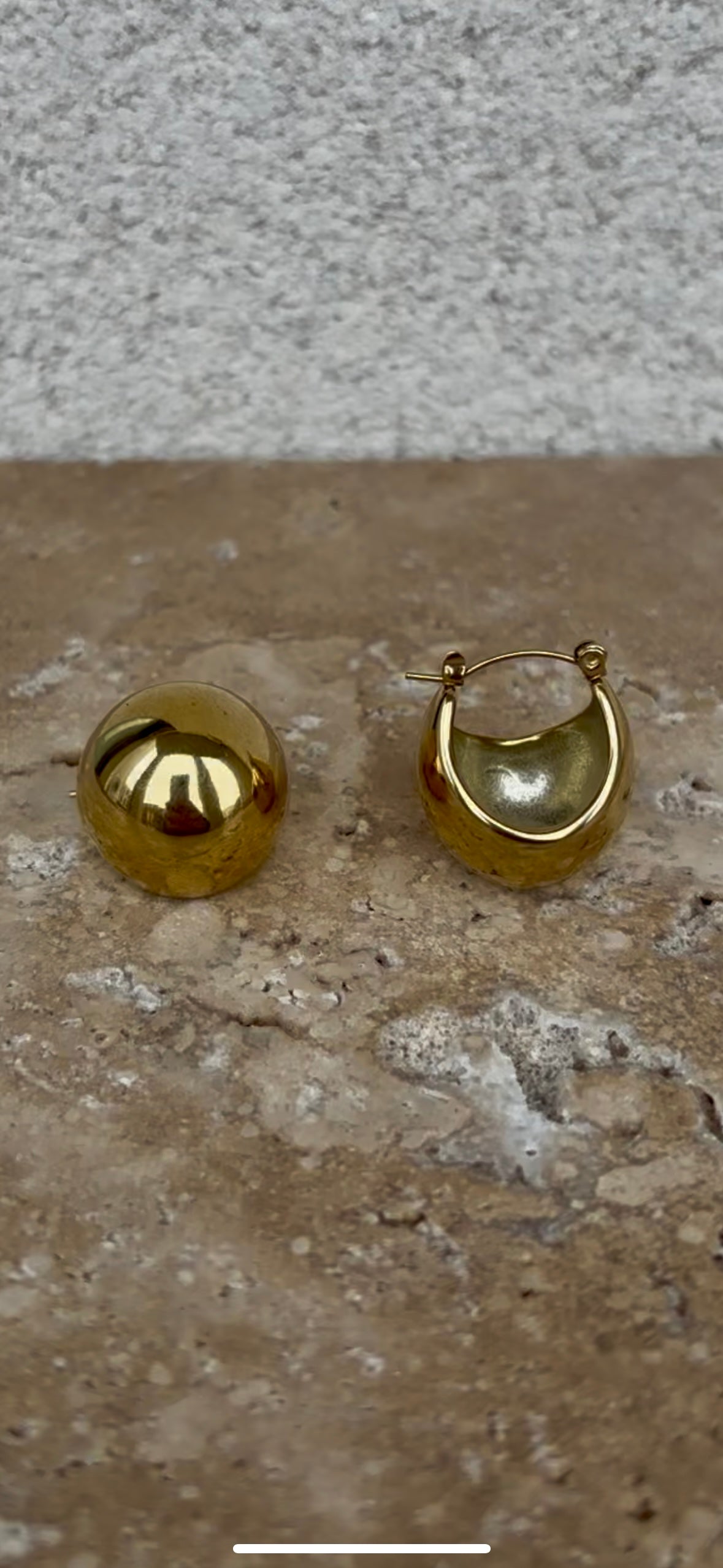 Big Nut Earrings