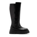 Blyde High Boot Croc - Black/Black - Women