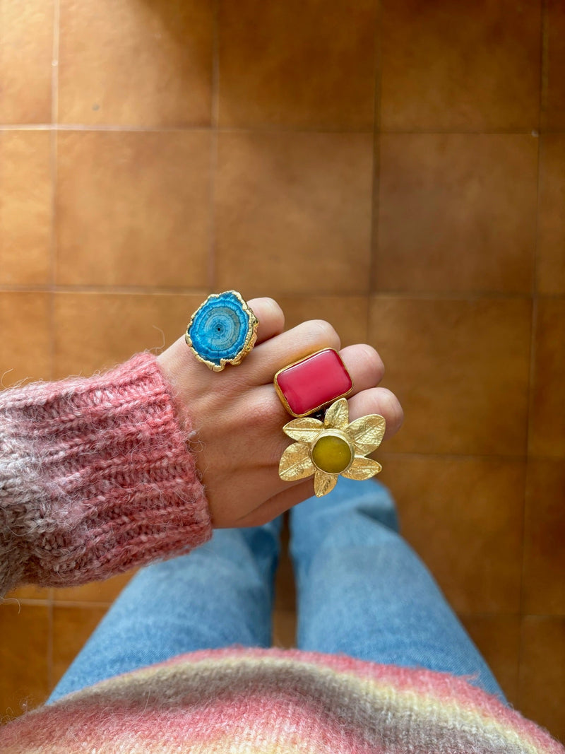 Anillo Sayu Rosa