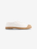 Tennis Lacets Colorsole Femme - Blanc