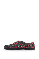 Women's Liberty Print Lace-Up Tennis Shoes - Capel Floret