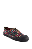 Women's Liberty Print Lace-Up Tennis Shoes - Capel Floret