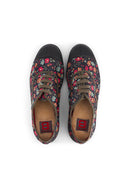 Women's Liberty Print Lace-Up Tennis Shoes - Capel Floret