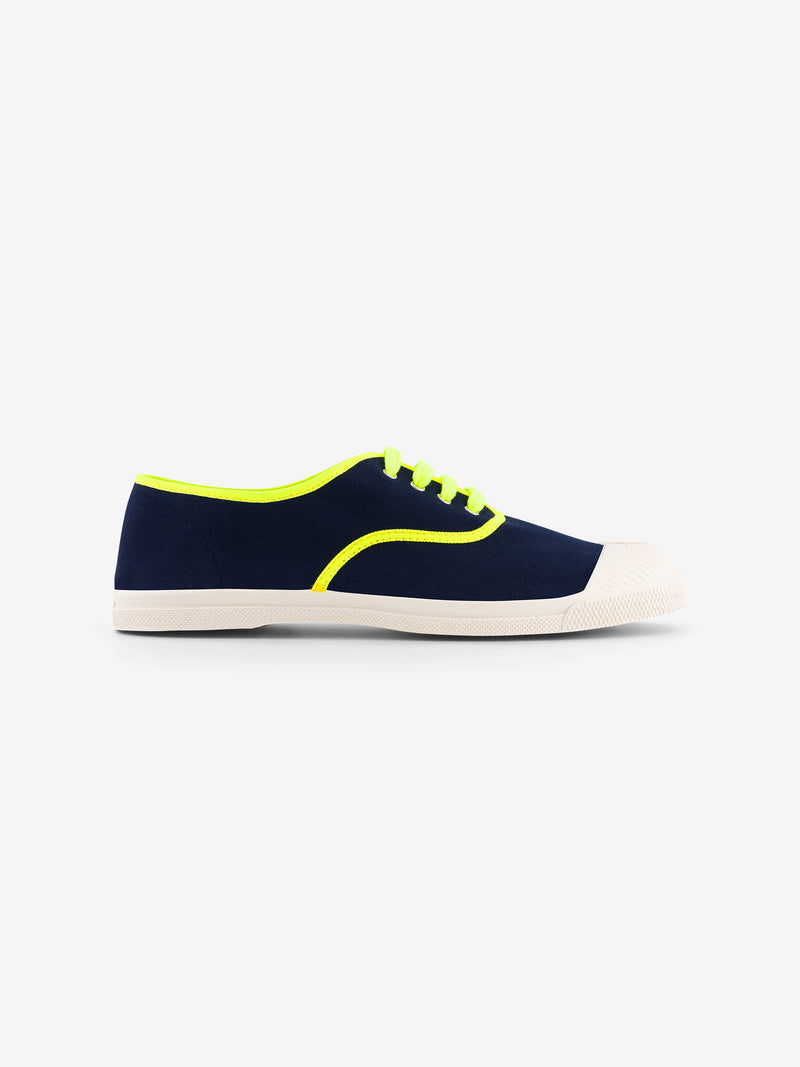 Tennis Lacet Bineon - Marine - Femme