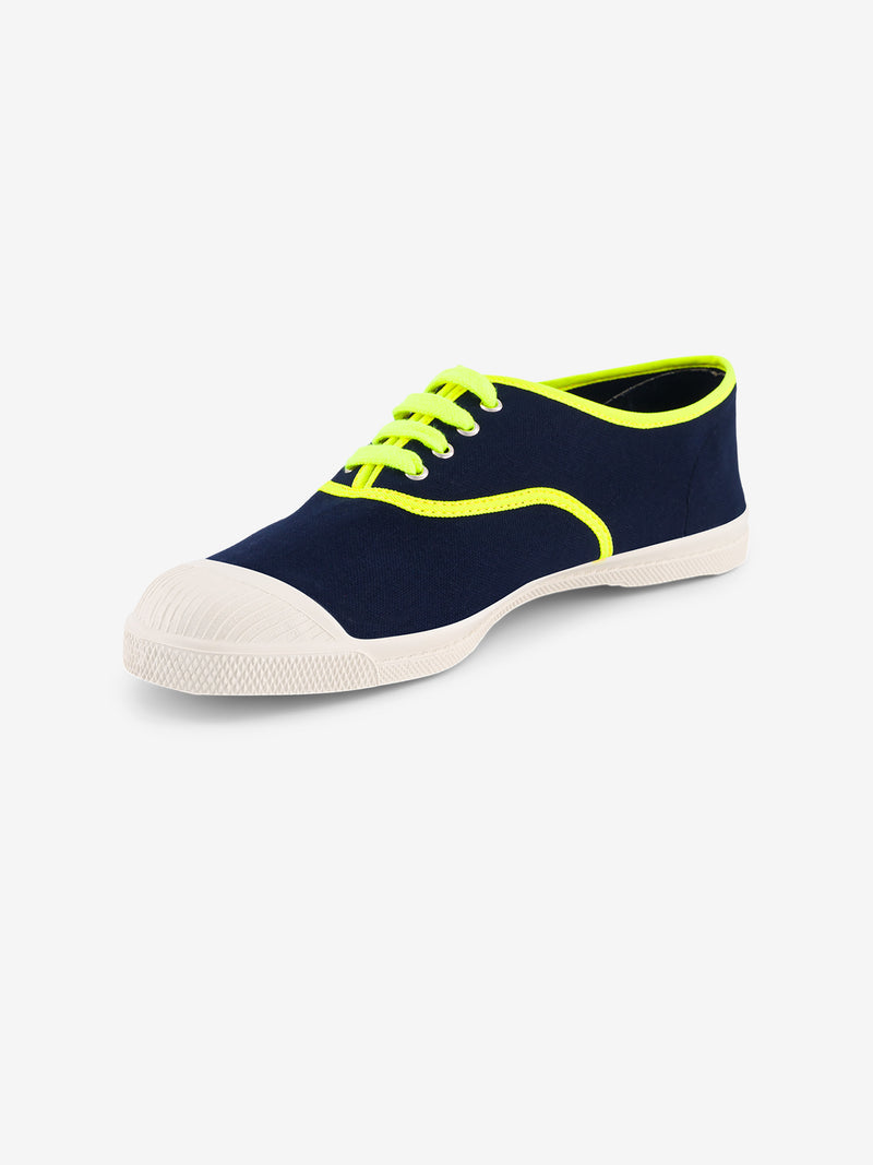 Tennis Lacet Bineon - Marine - Femme