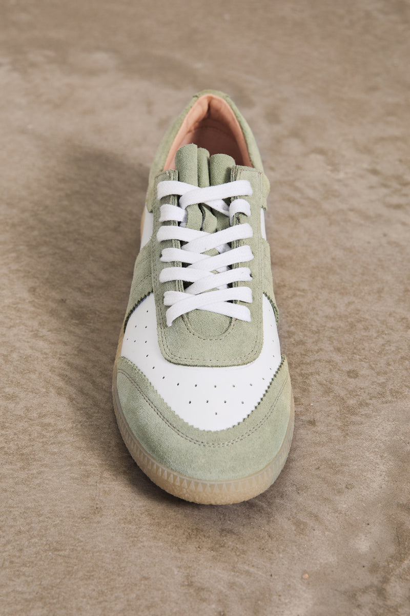Zapatilla Vintage - Matcha - Mujer