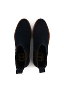 Casual Ankle Boots - Navy