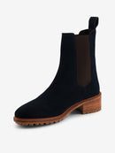 Casual Ankle Boots - Navy