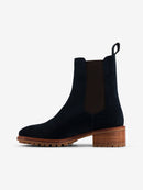 Casual Ankle Boots - Navy