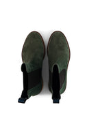 Crepe Chelsea Boots - Forest