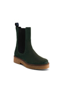 Crepe Chelsea Boots - Forest